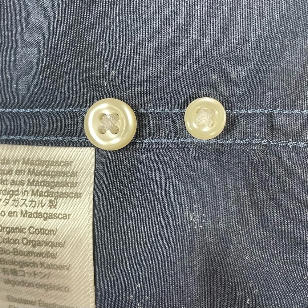 J Crew Secret Wash Organic Cotton Slim Stretch Button Down Work Casual Shirt  M